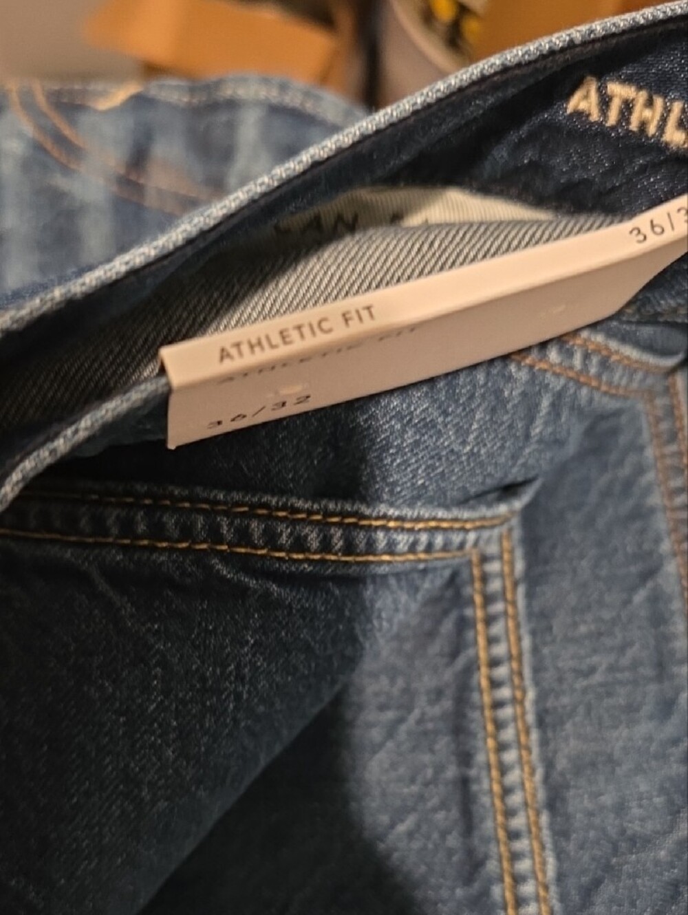 American Eagle Outfitters Dark Blue Jeans - Picture 3 of 6